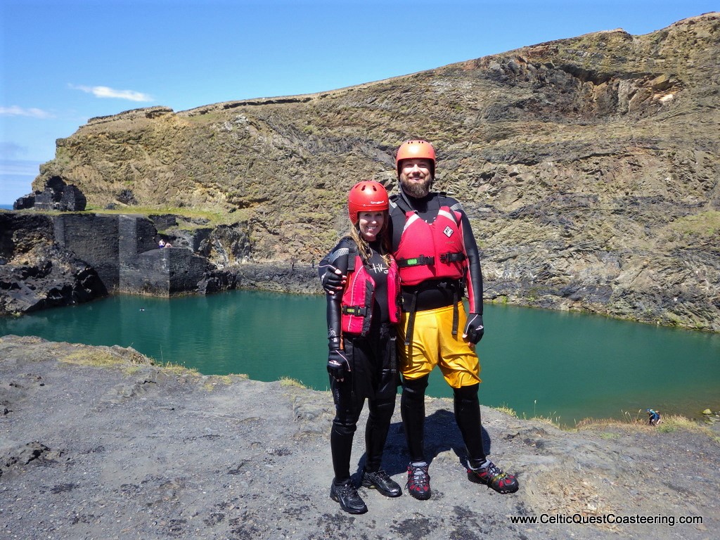 Coasteering in Abereiddy Bay, Pembrokeshire (the most fun you can have in a wet suit in&nbsp;Wales)