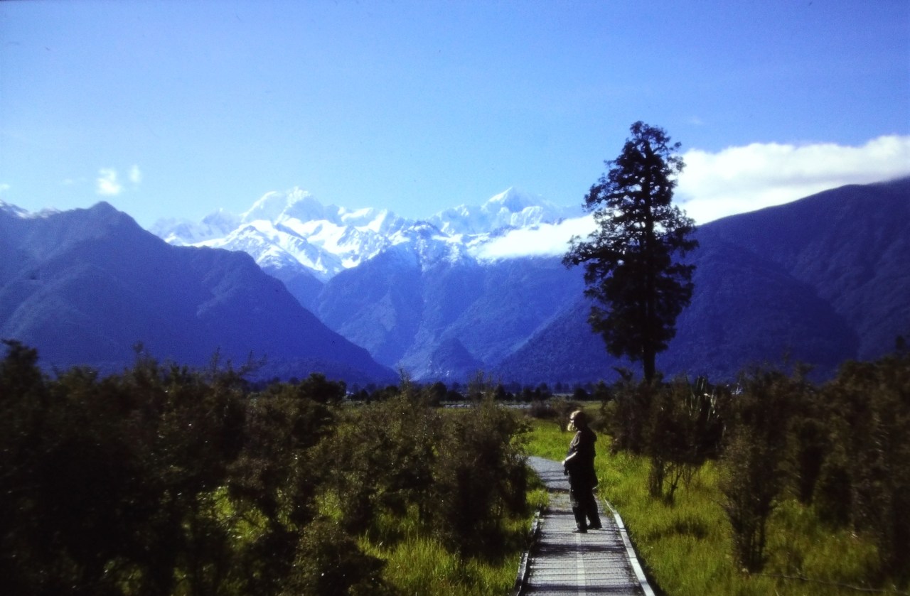 Around the World 1997 Travel Diaries. Part 13, hello New Zealand!  Arriving in Christchurch, and having a bad taste party in the&nbsp;bush!