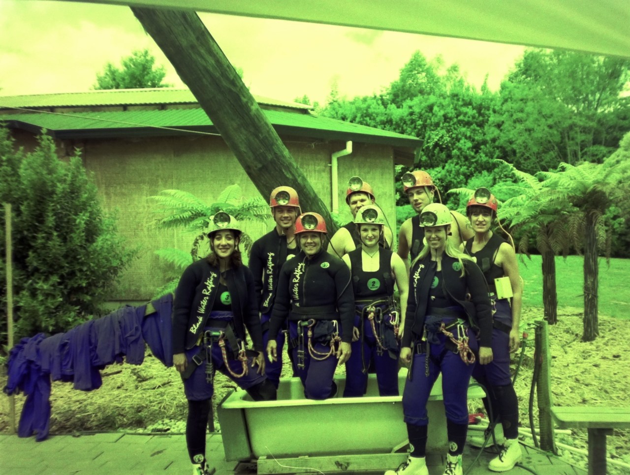 Around the World 1997 Travel Diaries. Part 16, the best day ever! Black Water Rafting in Waitomo, New&nbsp;Zealand.