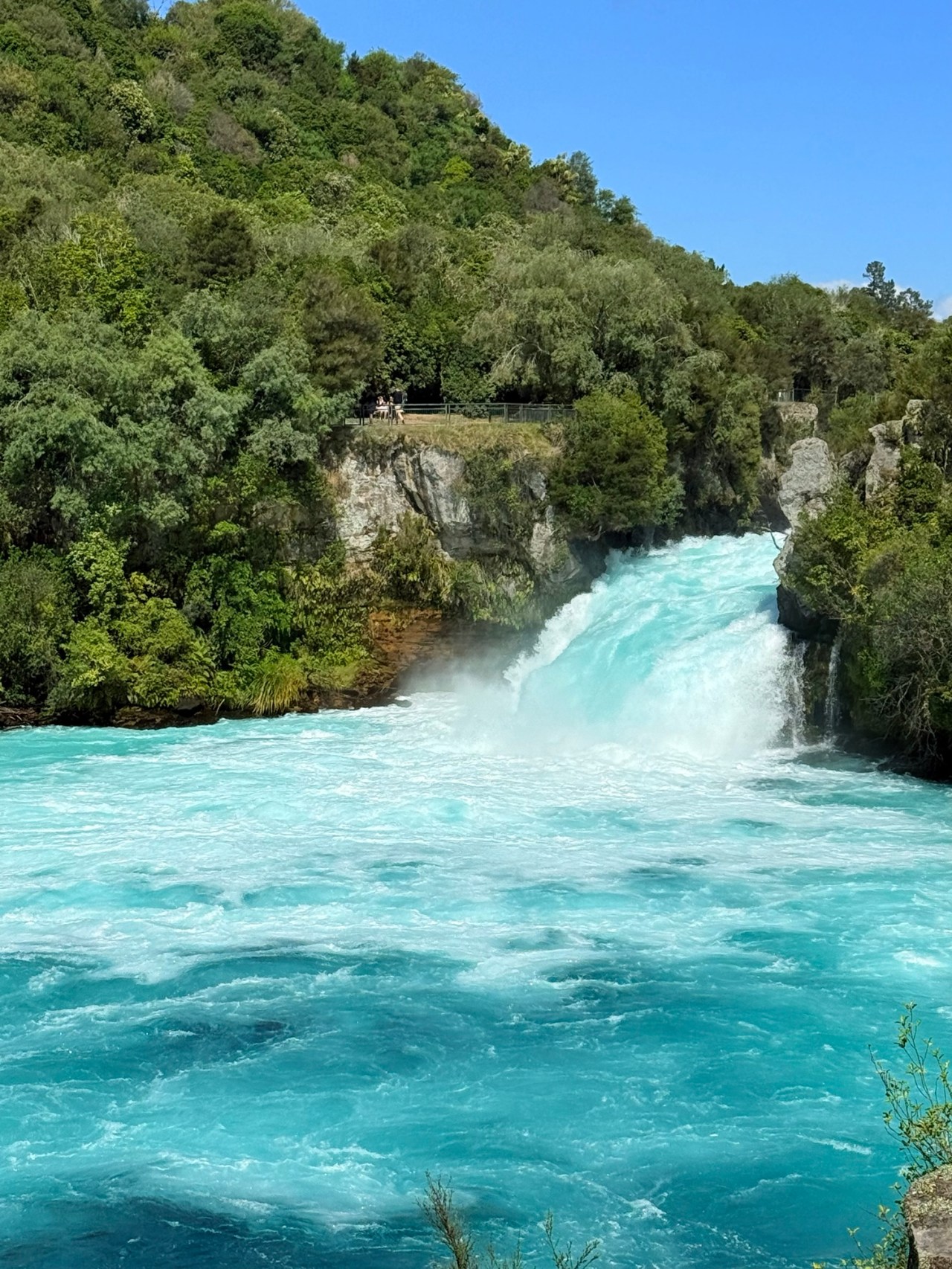 A short stop at the awesome Huka&nbsp;Falls